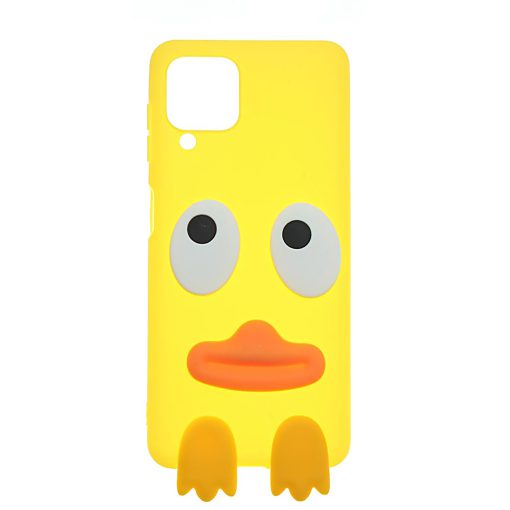 قاب عروسکی طرح اردکی گوشی سامسونگ Galaxy A22 4G زرد